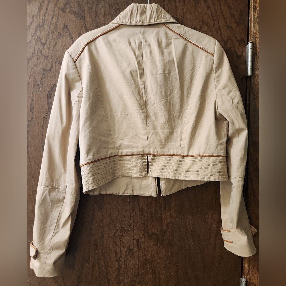 White House Black Market, Tan Blazer/Jacket, Size 12 - Picture 3 of 3